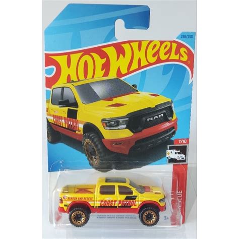 Carrinho Hot Wheels 2020 RAM 1500 REBEL T HUNT Shopee Brasil