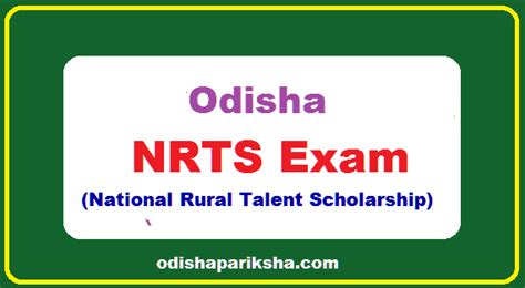 Odisha Nrts Exam 2024 Notification Application Eligibility Admit