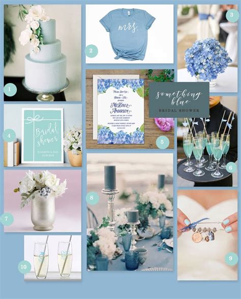 Something Blue Bridal Shower Ideas