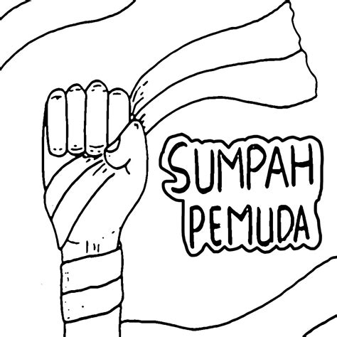 Gambar Sumpah Pemuda Yang Dapat Dicetak