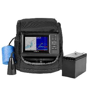 Garmin ECHOMAP UHD2 Keyed 5 Cv Ice Fishing Bundle With ECHOMAP UHD2