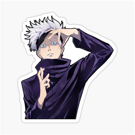 Gojo Satoru Jujutsu Kaisen Stickers V Shopee Singapore