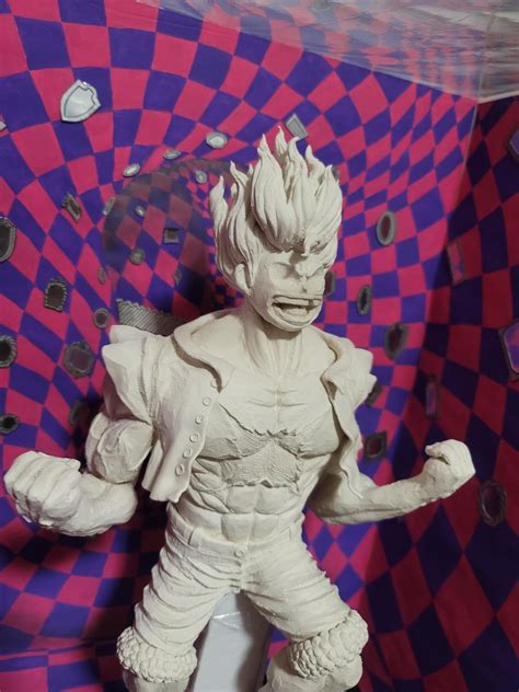 G4 Snakeman Luffy sculpture I made : r/OnePiece