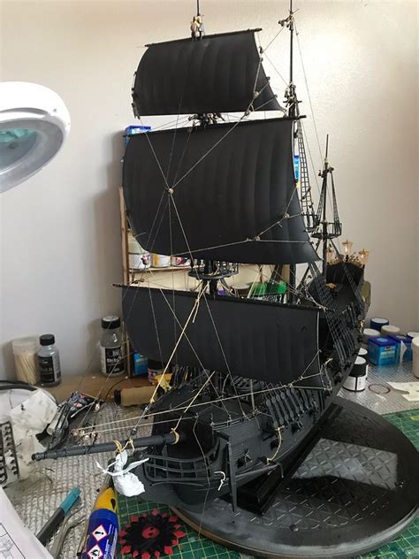 Revell Black Pearl Work In Progress Maritime Britmodeller