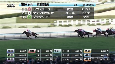 【212 京都記念ほか】阪神ダイジェストjraレース結果 競馬動画 Netkeiba