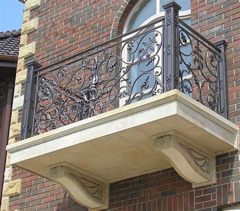 Custom Wrought Iron Balcony Railings Forged Balcony Railings Metal Decorative Railings Etsy