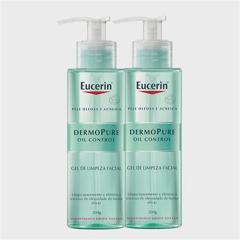 Kit Eucerin Dermo Pure Oil Control Gel De Limpeza Facial Ml