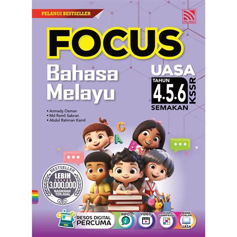 Pelangi Buku Rujukan Focus Kssr 2024 Tahun 4 5 6 Shopee Malaysia