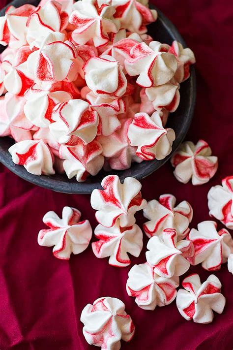 Peppermint Meringue Cookies Countryside Cravings