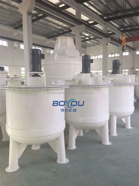 Strong Naoh Solvent Mixing Tank Anti Corrosive Pp Vessel Polypropylene