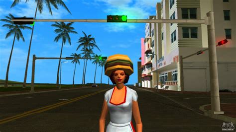 Burger Shot Worker Para Gta Vice City