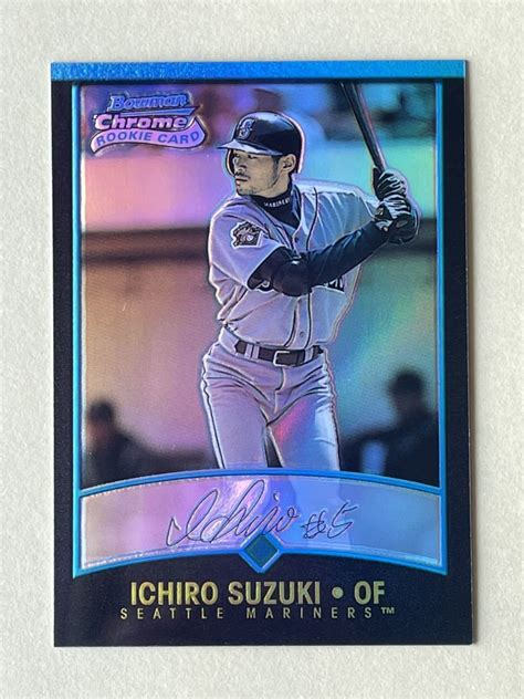 イチロー 2001 Bowman Chrome リフレクター 日本語版 Rcbowman｜売買されたオークション情報、yahooの商品情報