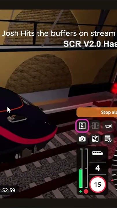 josh hits  buffers  stream  scr stepfordcountyrailway shorts