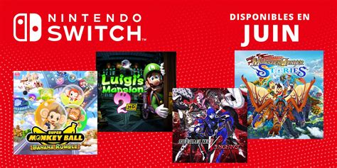 Les Jeux Nintendo Switch De Juin Vous R Servent Une Vague De