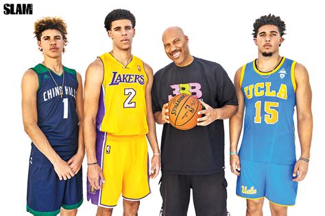 Lonzo, LiAngelo and LaMelo Ball Cover SLAM 211, Our First Ever Future Issue