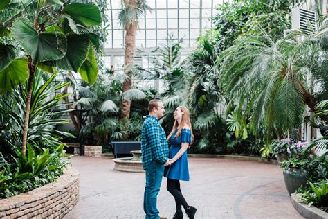 Franklin Park Conservatory Engagement Session , Columbus/Ohio