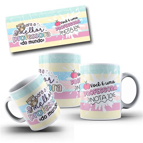 Arte Caneca Dia Dos Professores - 10 Artes Caneca Dia dos Professores em CorelDraw