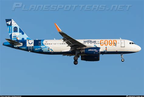 N809JB JetBlue Airbus A320 232 WL Photo By Wolfgang Kaiser ID