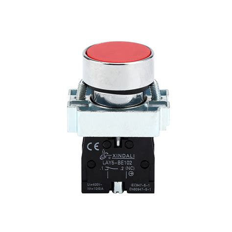 Spring Return No Nc Red Flush Push Button Switch Lay Ba Buy Flush