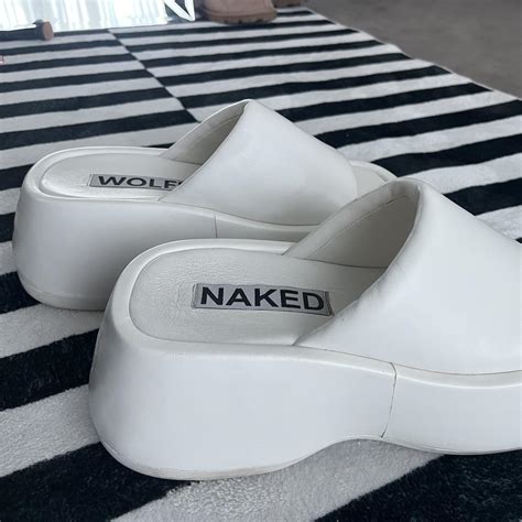 Naked Wolfe Destiny Chunky Platform Sandal Slides Depop