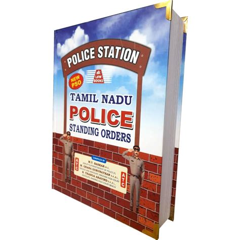 Tamil Nadu Police Standing Orders (NEW PSO) in ENGLISH with Important GOs, Circulars, Forms ...