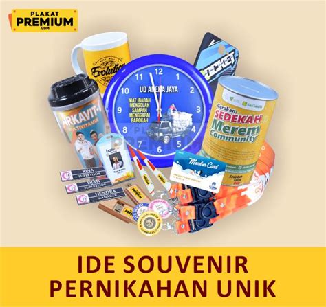 Ide Souvenir Pernikahan Murah Sesuai Tema Pesta