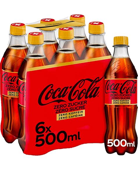 Coca Cola Zero Koffein 24 X 50 Cl PET Pepillo Ch