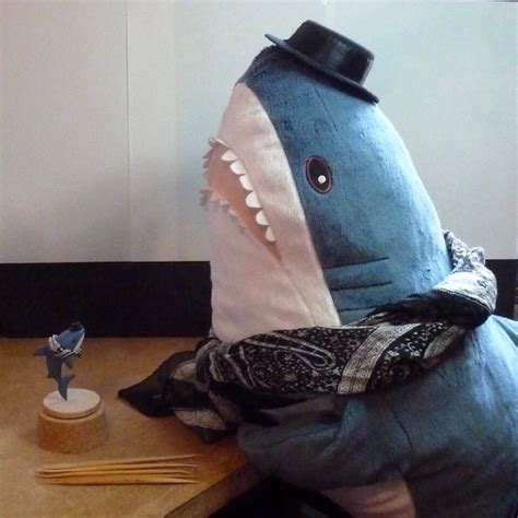 Pin by populus on Shark in Ikea | Shark plush, Fashion backpack, Sharks ...