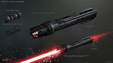 'The Acolyte' Concept Art Reveals Early Looks At Lightsaber Designs - Star Wars News Net