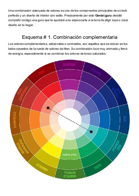 Pdf Guia Para Combinar Colores