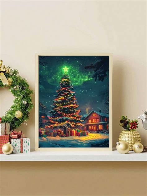 Pintura Digital Diy De Rvore De Natal Ilumine A Vida Criativa