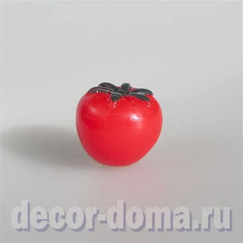 Помидор, томат, миниатюрный, 2 см, овощ, искусственный, маленький ...