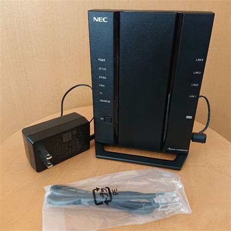 美品 NEC製 無線LANルーター Aterm WG2600HS2 PA WG2600HS2PayPayフリマ