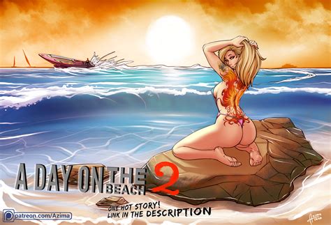 A Day On The Beach Part 2 By AmaZima Hentai Foundry