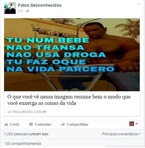 Fatos Desconhecidos na TU NUM BEBE NAO TRANSA NA TU FAZ O que você vê