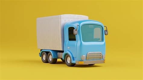 Stylized Cartoon Truck Fully Rigged 3d Model Rigged Cgtrader