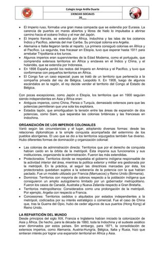 El Imperialismo Siglo Xix Pdf