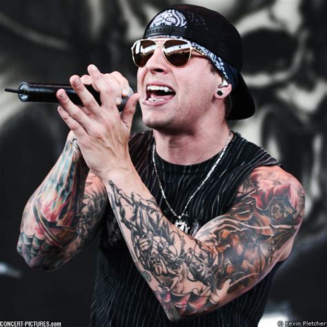 M. Shadows tattoo | AVENGED SEVENFOLD