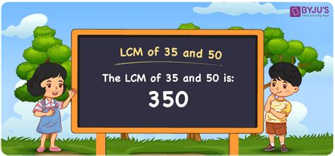 Lcm Of 35 And 50 How To Find Lcm Of 35 And 50