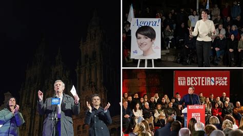 La Pegada De Carteles Inicia 15 Días De Una Reñida Campaña En Las Elecciones Gallegas