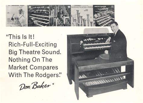 Rodgers Organ Company Its History