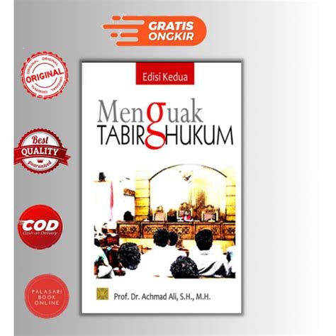 Jual Buku Menguak Tabir Hukum Edisi 2 Achmad Ali Shopee Indonesia