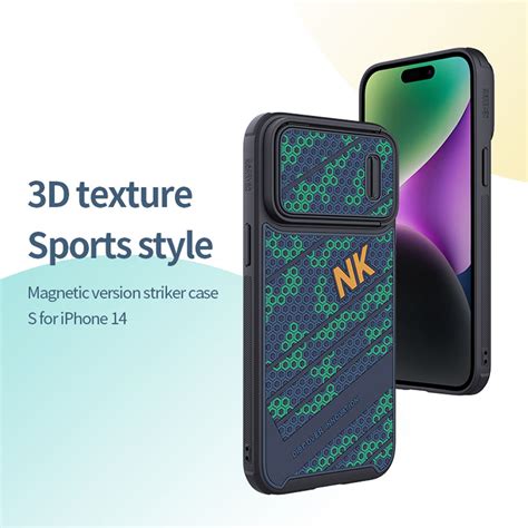 Nillkin Striker Case S Magnetic Camera Protection Case For Iphone