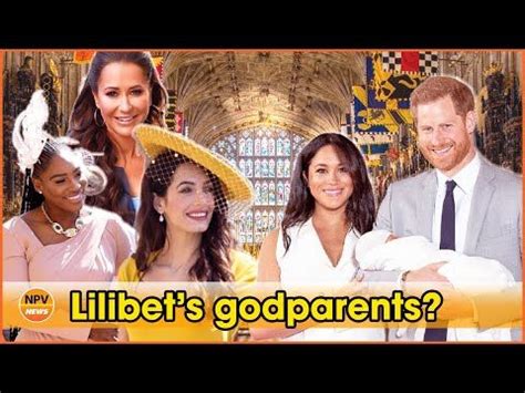 Royal Insider Revealed Clues About Lilibet Diana’s Godparents | God ...