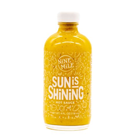 Sun Is Shining Hot Sauce Firehouse Bottling Company