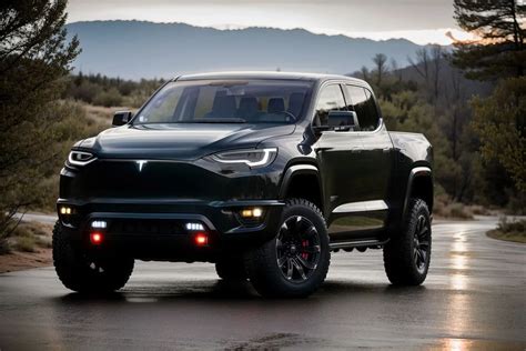 These Virtually Normal Tesla Pickup Trucks Make The Cybertruck Look