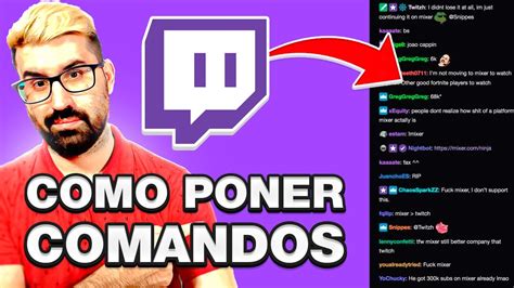 Como Poner Comandos En Twitch Como Poner Anuncios En Twitch