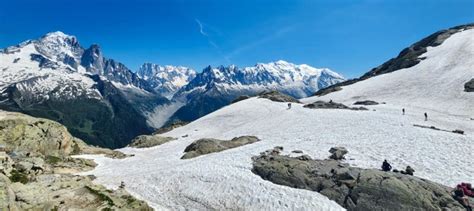 trekking   du mont blanc  june early season