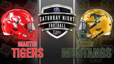 Martin Tigers Vs Nixon Mustangs YouTube