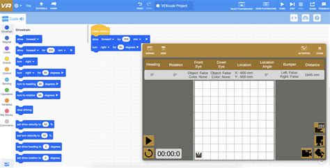 Introduction To VEXcode VR VEX Library